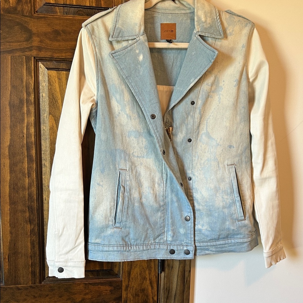 Joe’s Blue and Cream Jean Jacket
